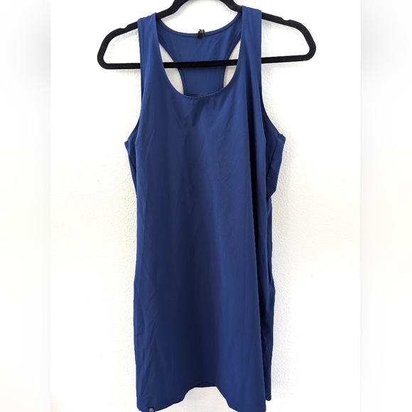 Backcountry On The Go Athletic Dress Lightweight Sleeveless Medium Navy W433 - Picture 1 of 5